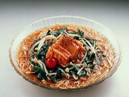キムチそうめん