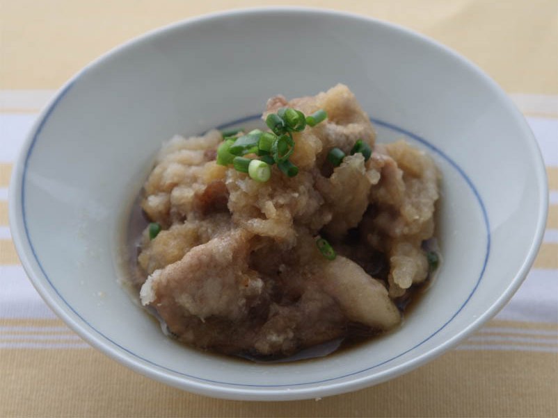 豚肉のおろし炊き