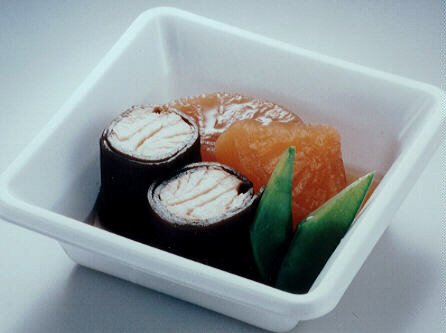 鮭の昆布巻き