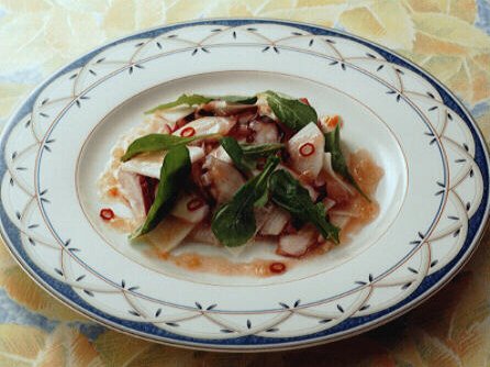 大根とたこのマリネ