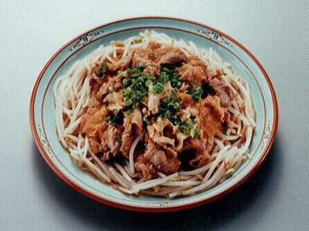 豚肉の「味ぽん」しゃぶ