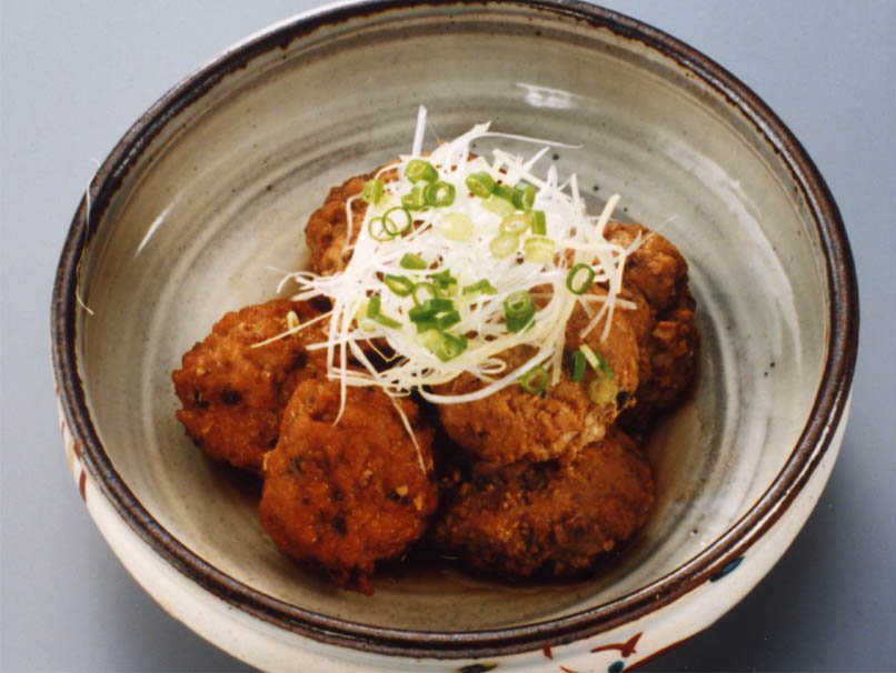 いわし団子のぽん酢煮