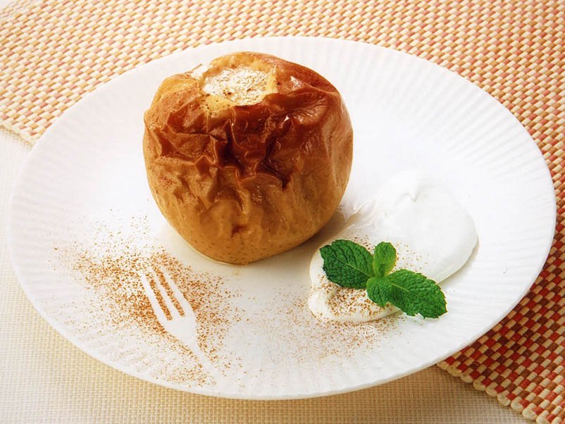 焼きりんごのアップルビネガー風味