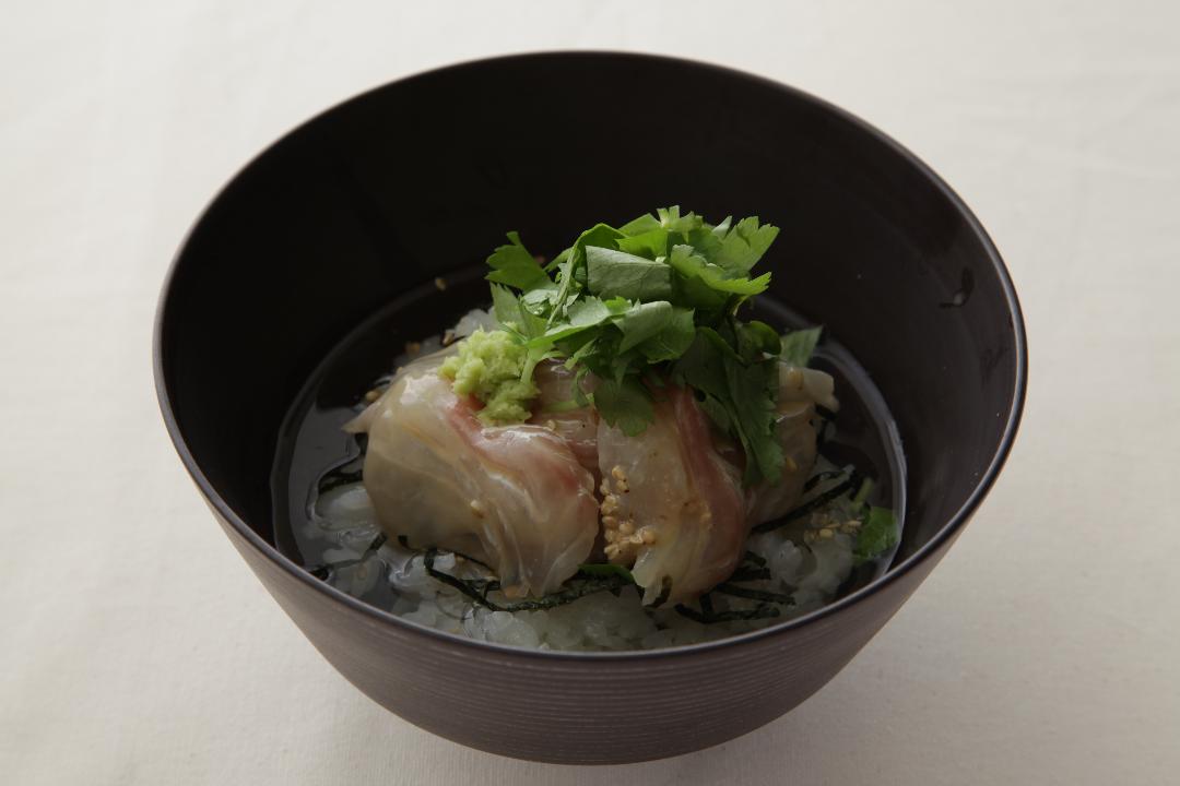鯛のすし茶漬け