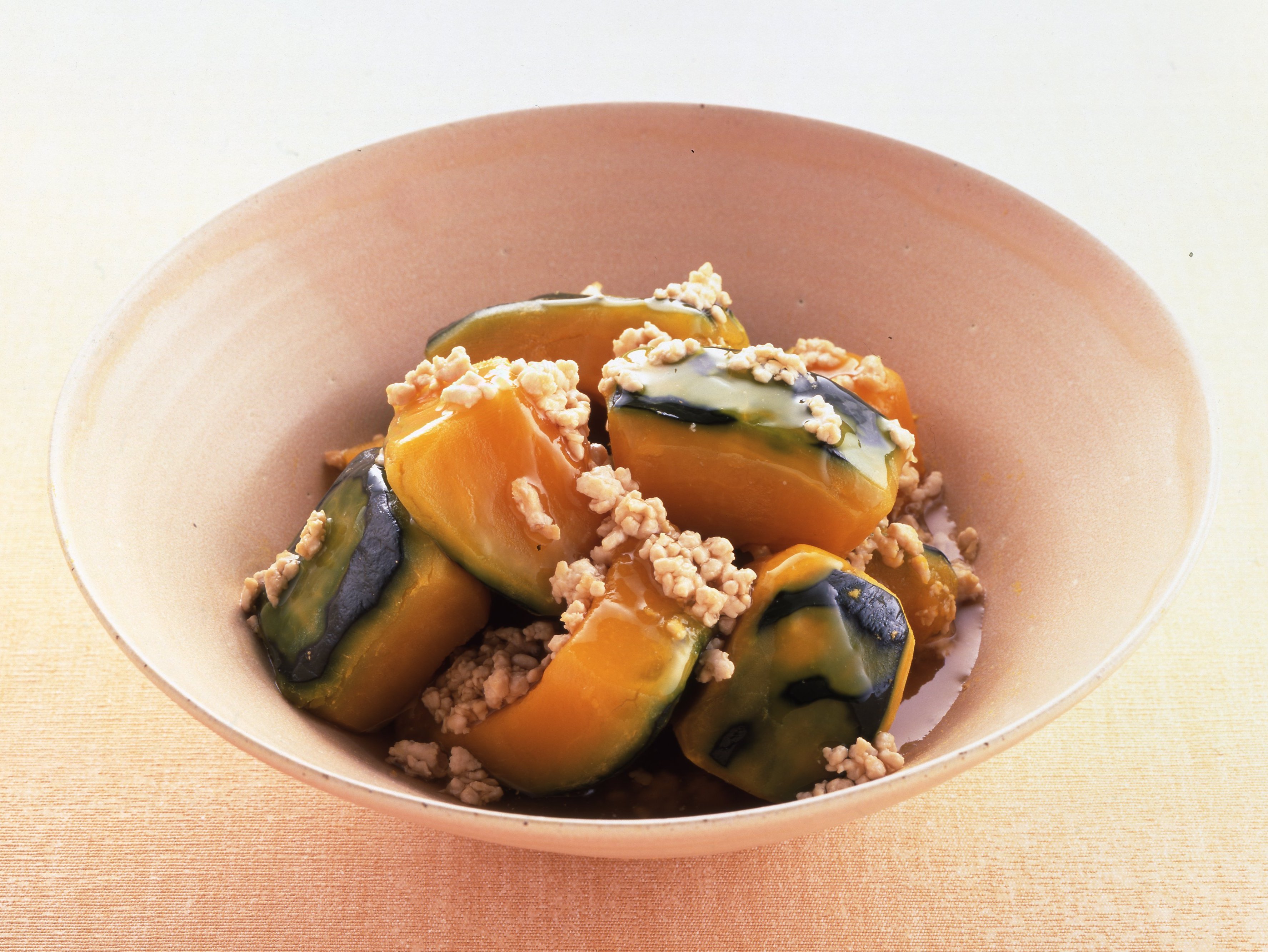 かぼちゃのそぼろあん