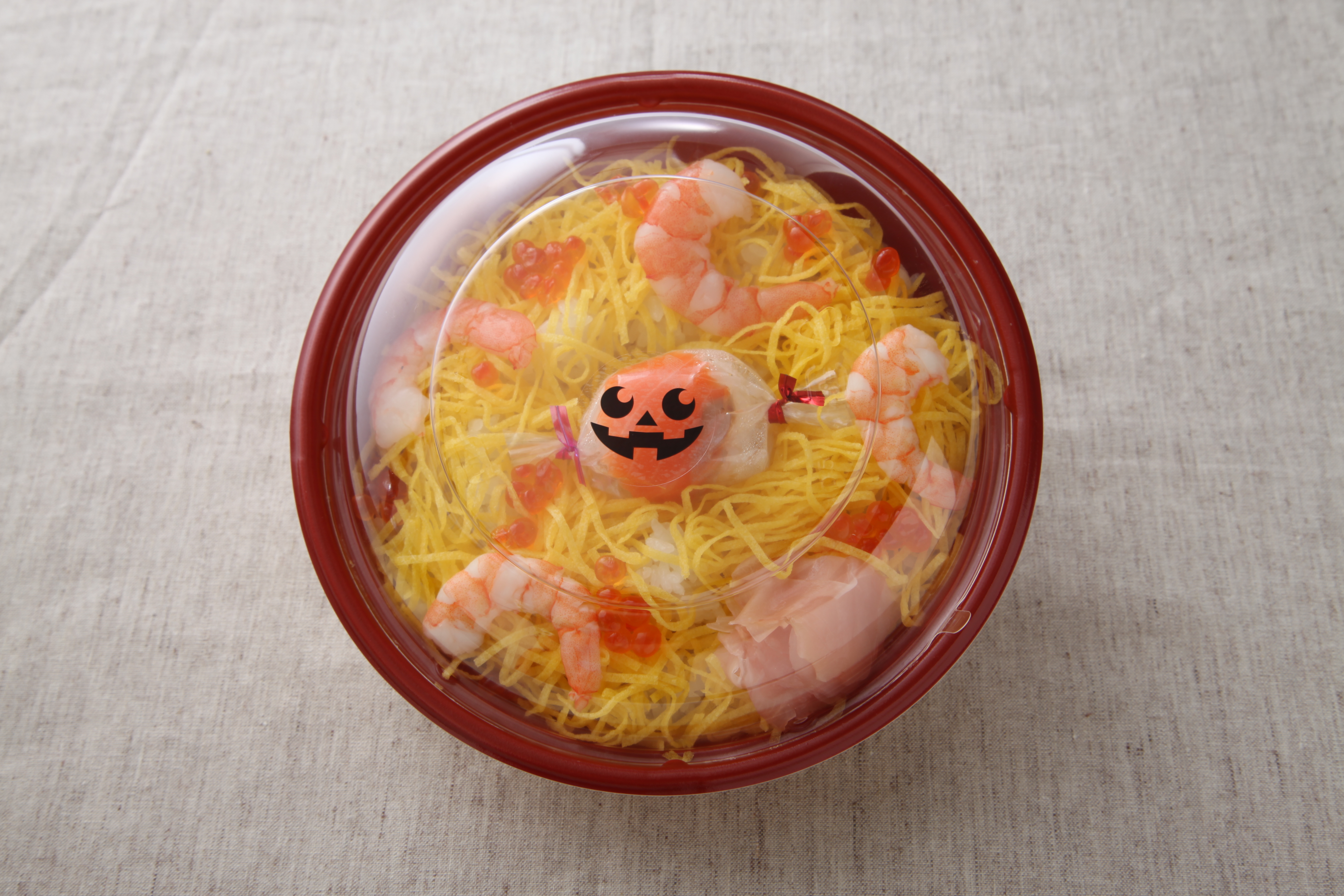 ハロウィンのちらし寿司(海鮮ちらし)
