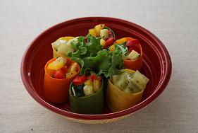 カラフル野菜むすびすし