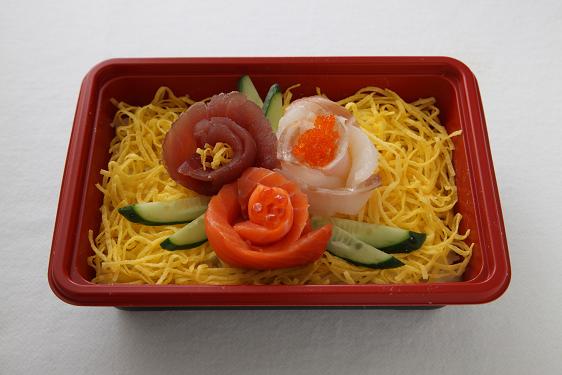 母の日の花束ちらし