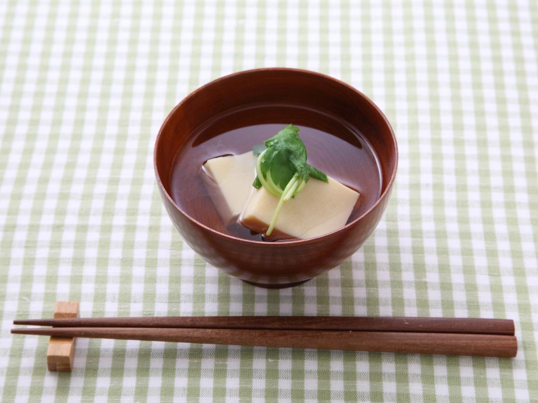 高野豆腐のお吸い物