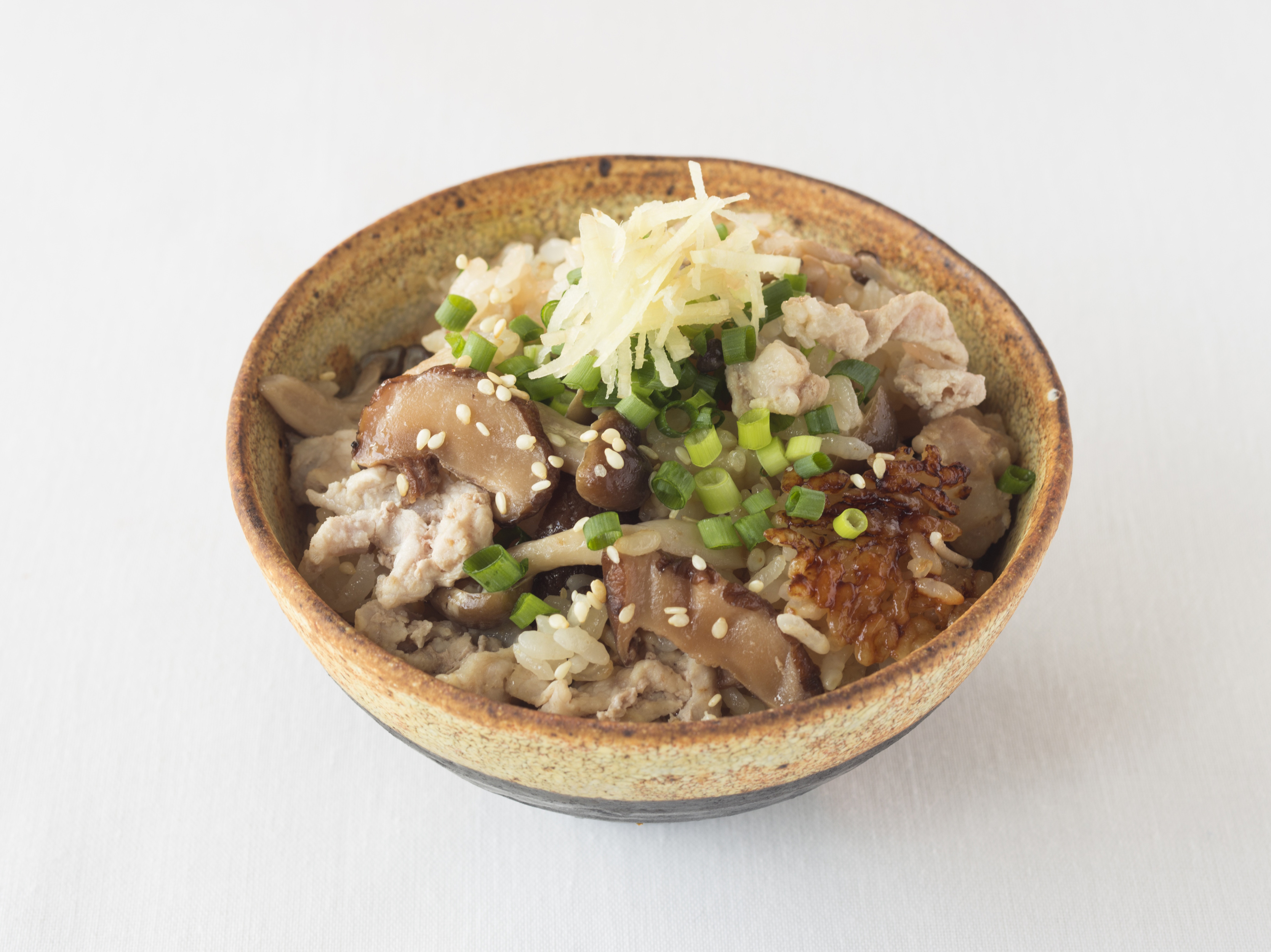 きのこと豚肉の炊き込みご飯のレシピ・作り方