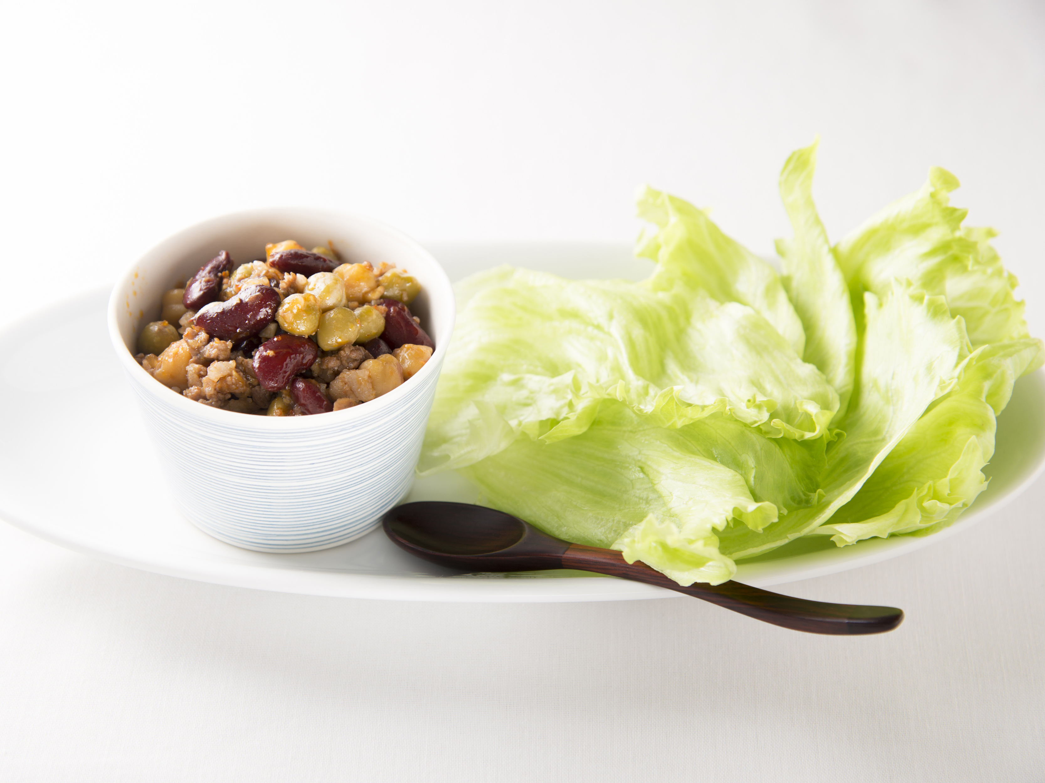 豆とひき肉の豆板醤炒めのレシピ・作り方