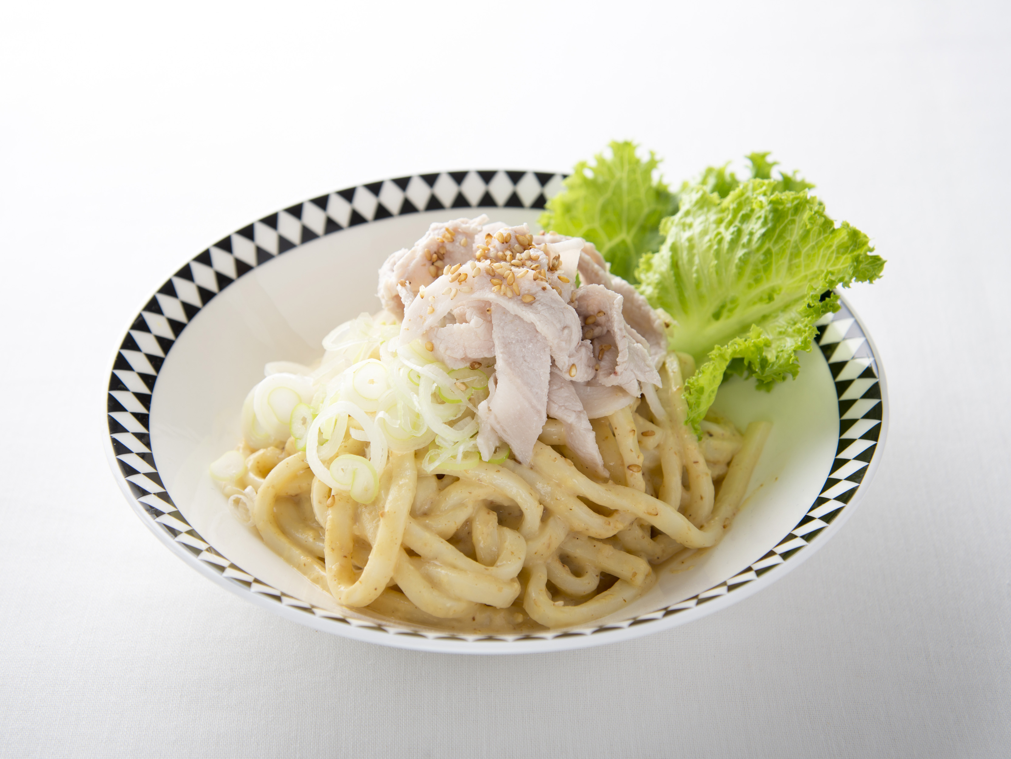 冷やしごま＆たまうどんのレシピ・作り方