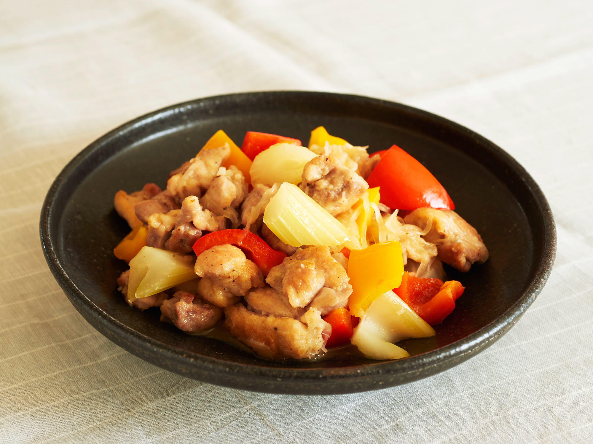 鶏肉のお酢煮