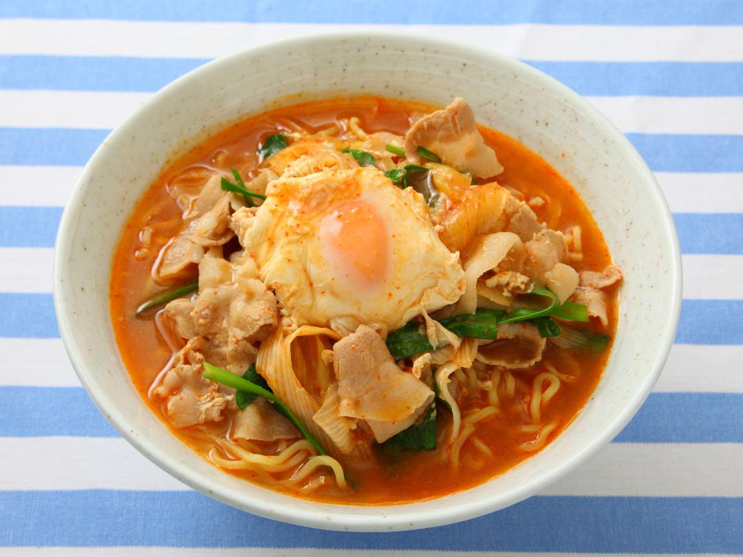 キムたまラーメンのレシピ・作り方