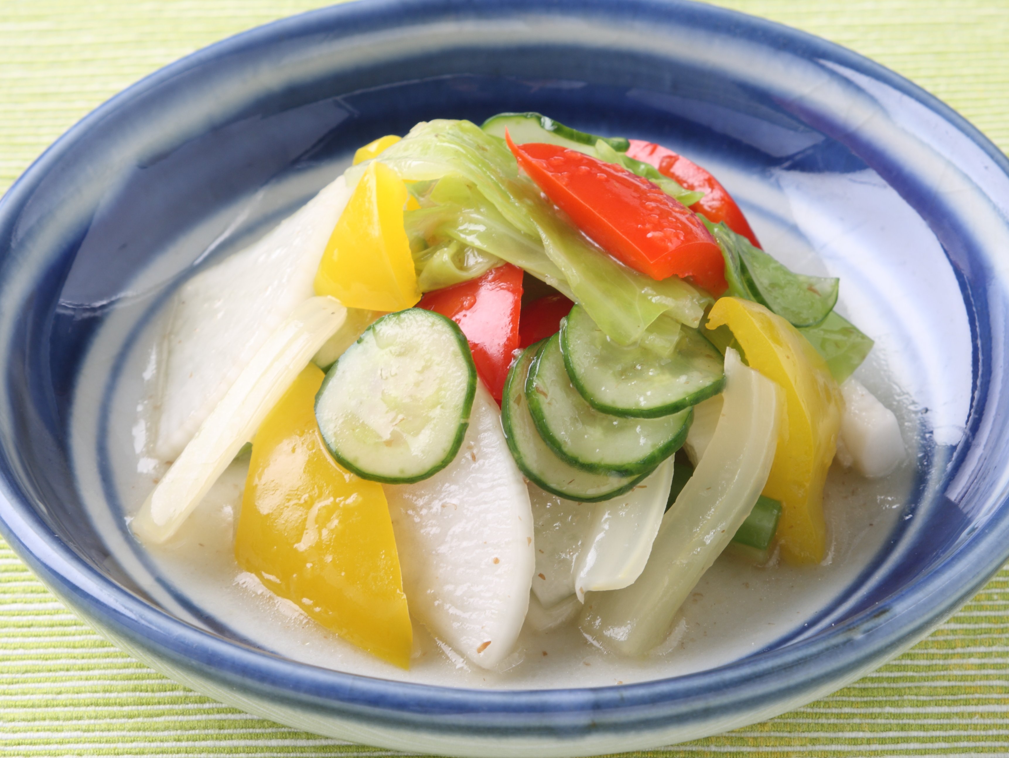 彩り浅漬け　塩柑橘風味