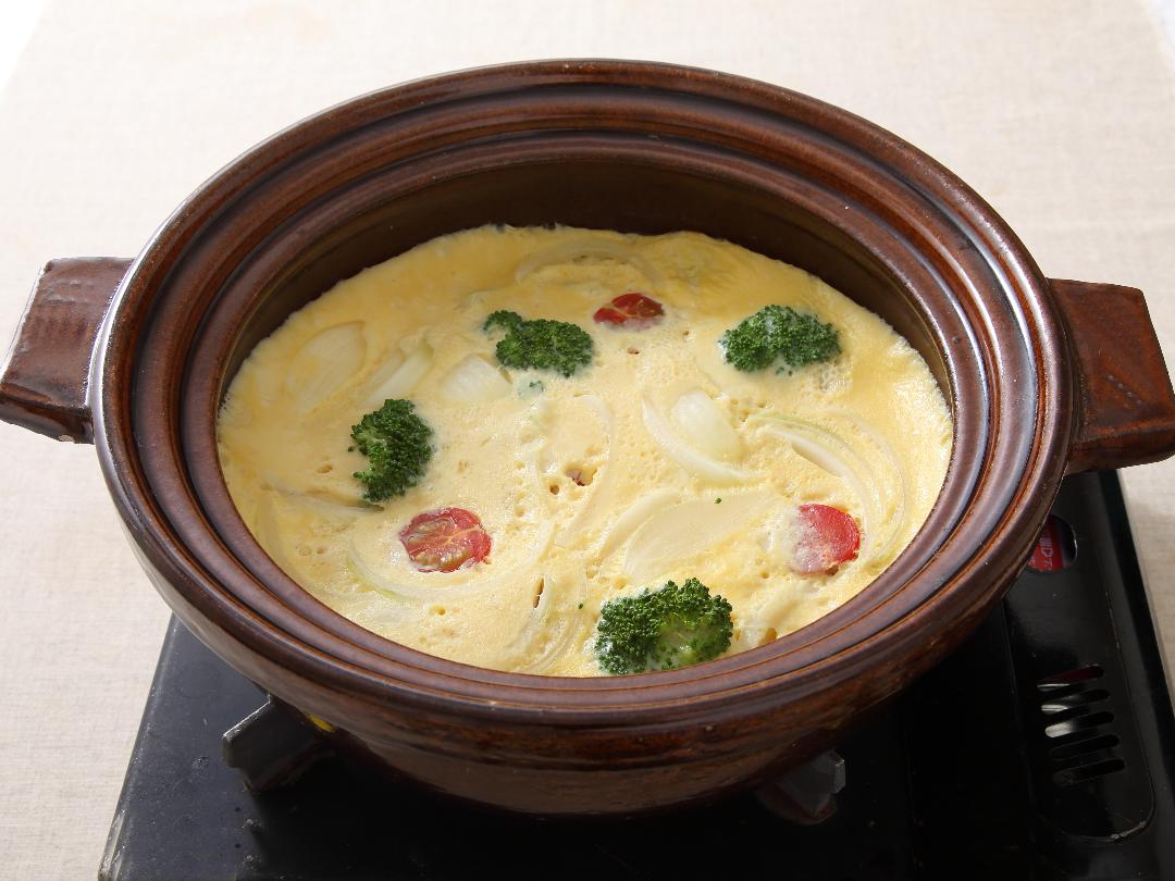 【〆チェン】ごま豆乳キッシュ風のレシピ・作り方