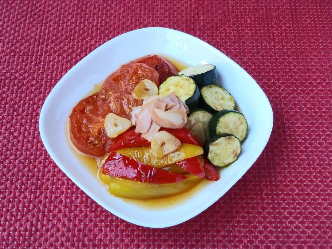 「味ぽん」「カンタン酢」で作る　焼き野菜のマリネ