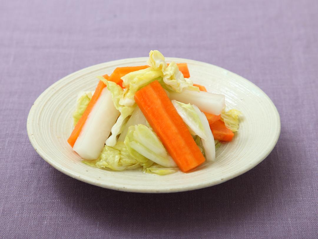 鍋野菜の浅漬け