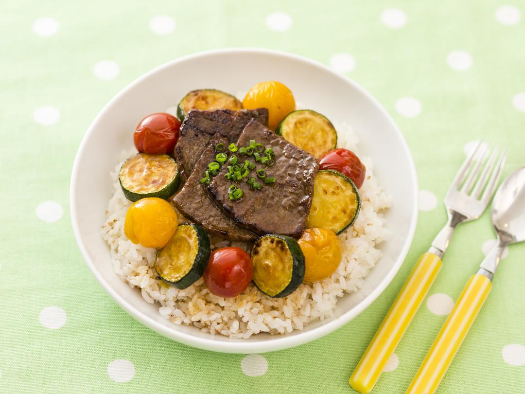 焼肉ぽん丼ぶりのレシピ・作り方