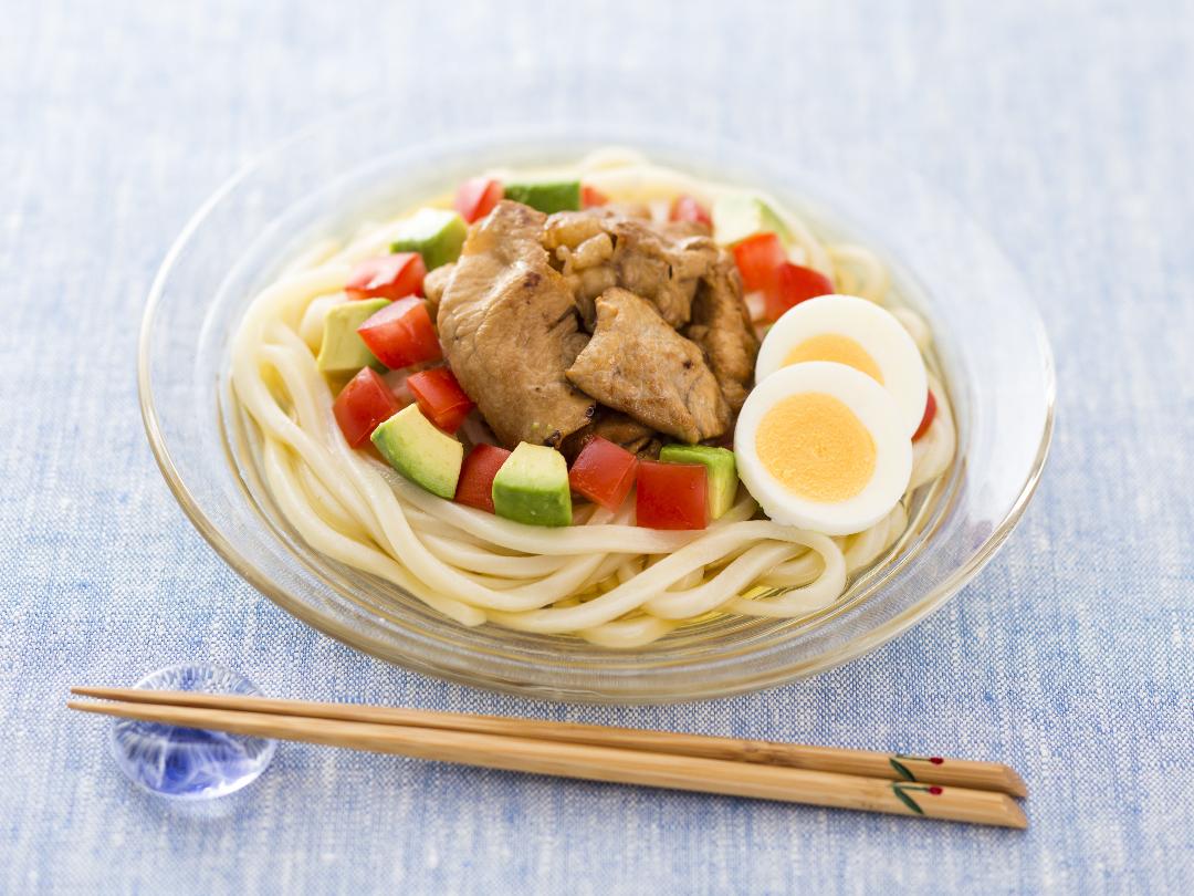 「味ぽん」肉ぶっかけ麺