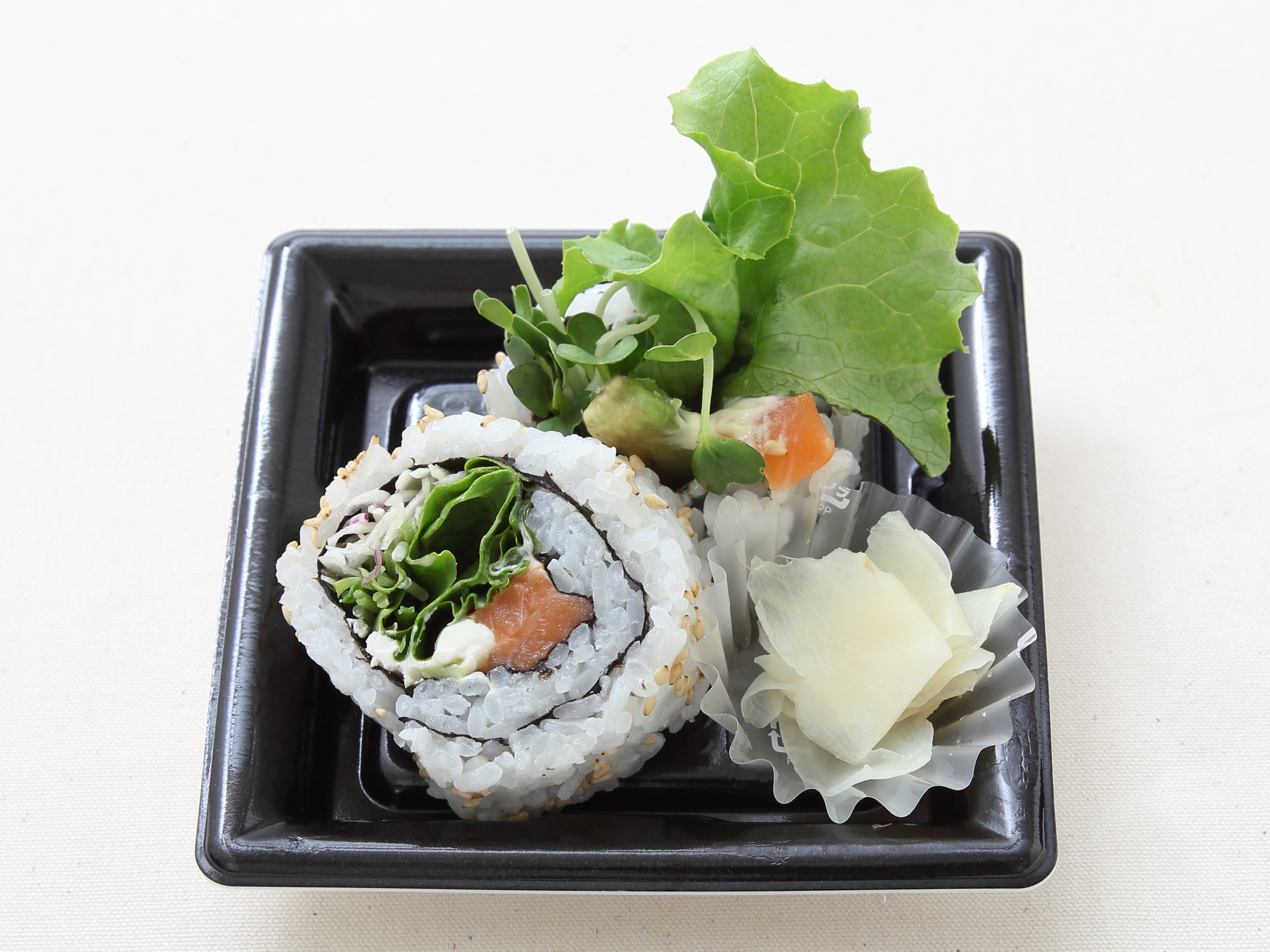 くるくるロール寿司 サーモンべジ のレシピ 作り方 レシピ ミツカン業務用商品 メニューサイト