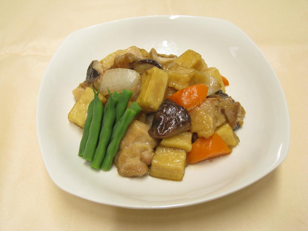 高野豆腐と鶏の甘酢炒めのレシピ・作り方