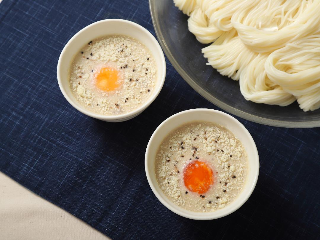 カルボナーラ風つけそうめん