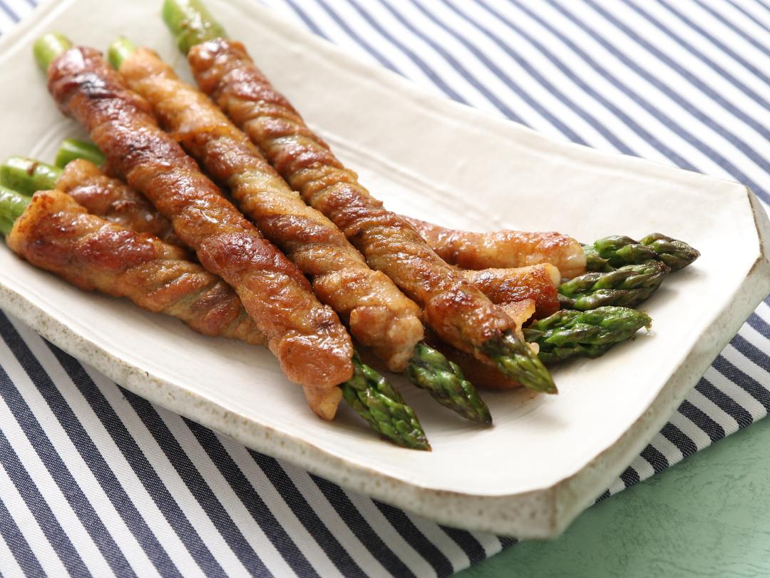 「味ぽん」で作るアスパラのさっぱり肉巻き