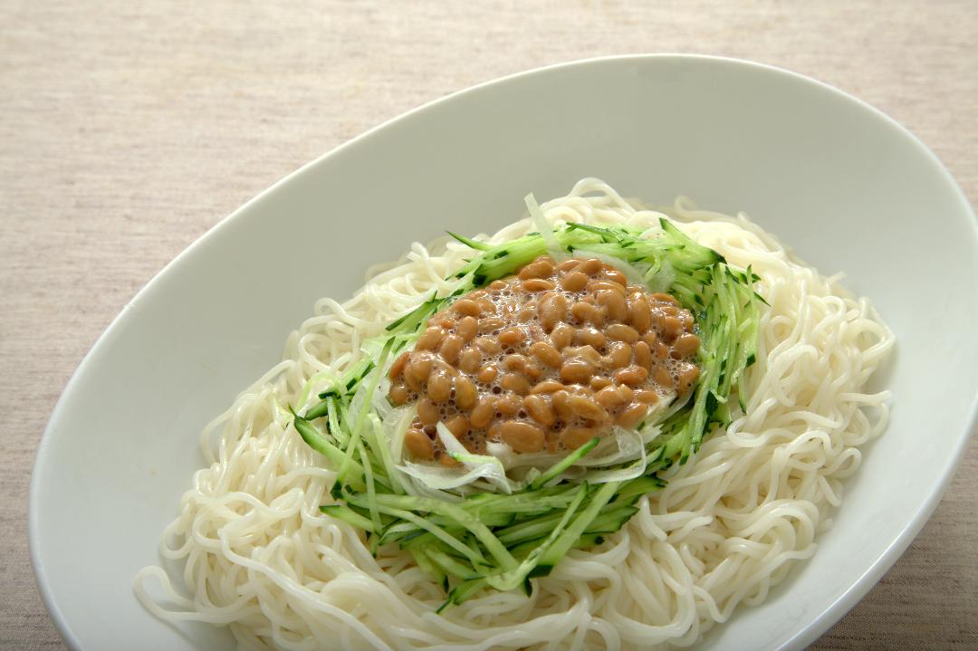 納豆すだちそうめんのレシピ・作り方