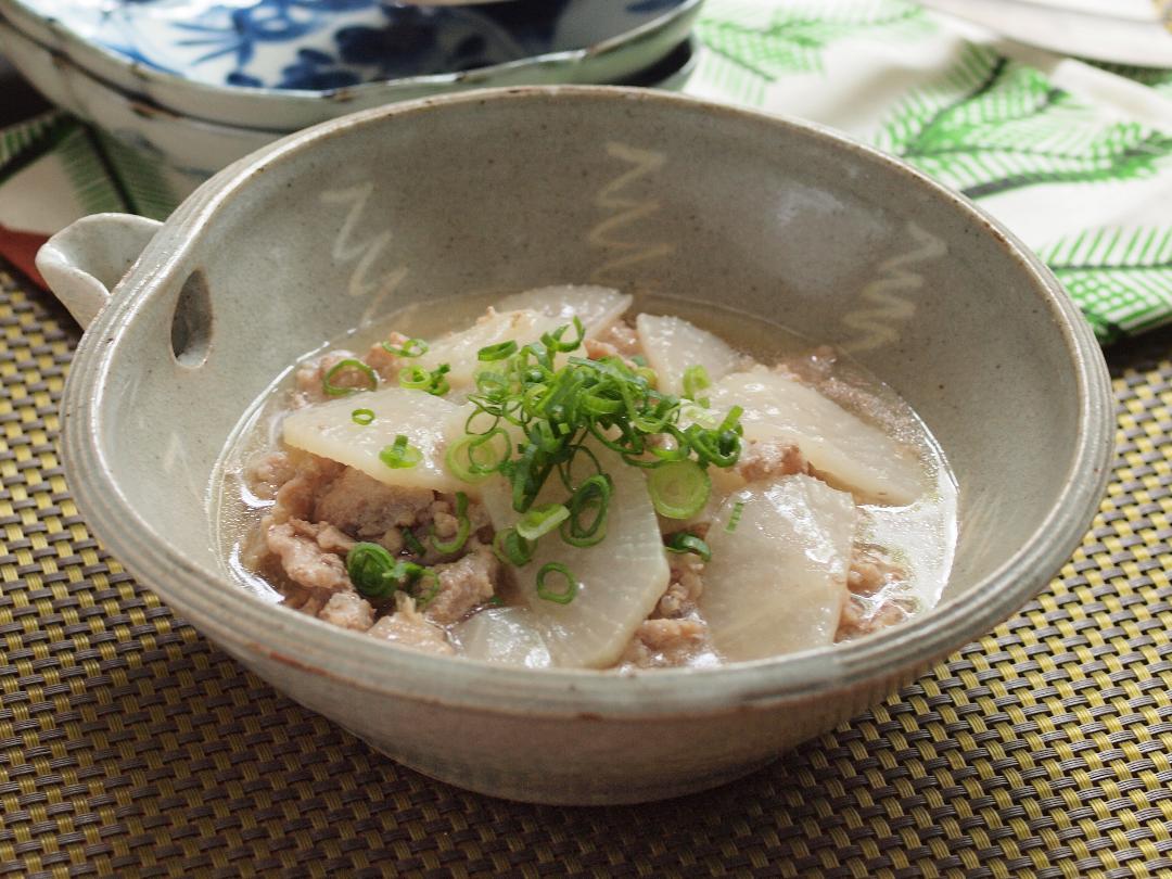 下味冷凍　大根のそぼろあん