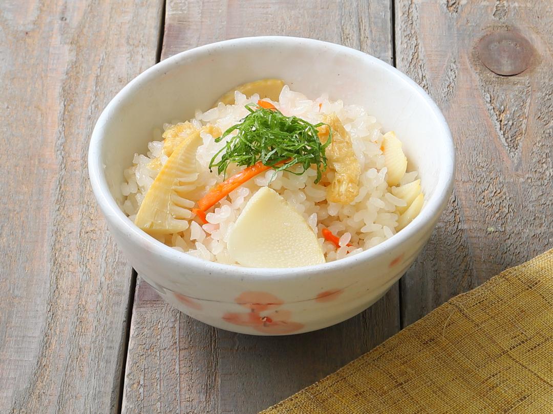 春の筍ご飯のレシピ・作り方