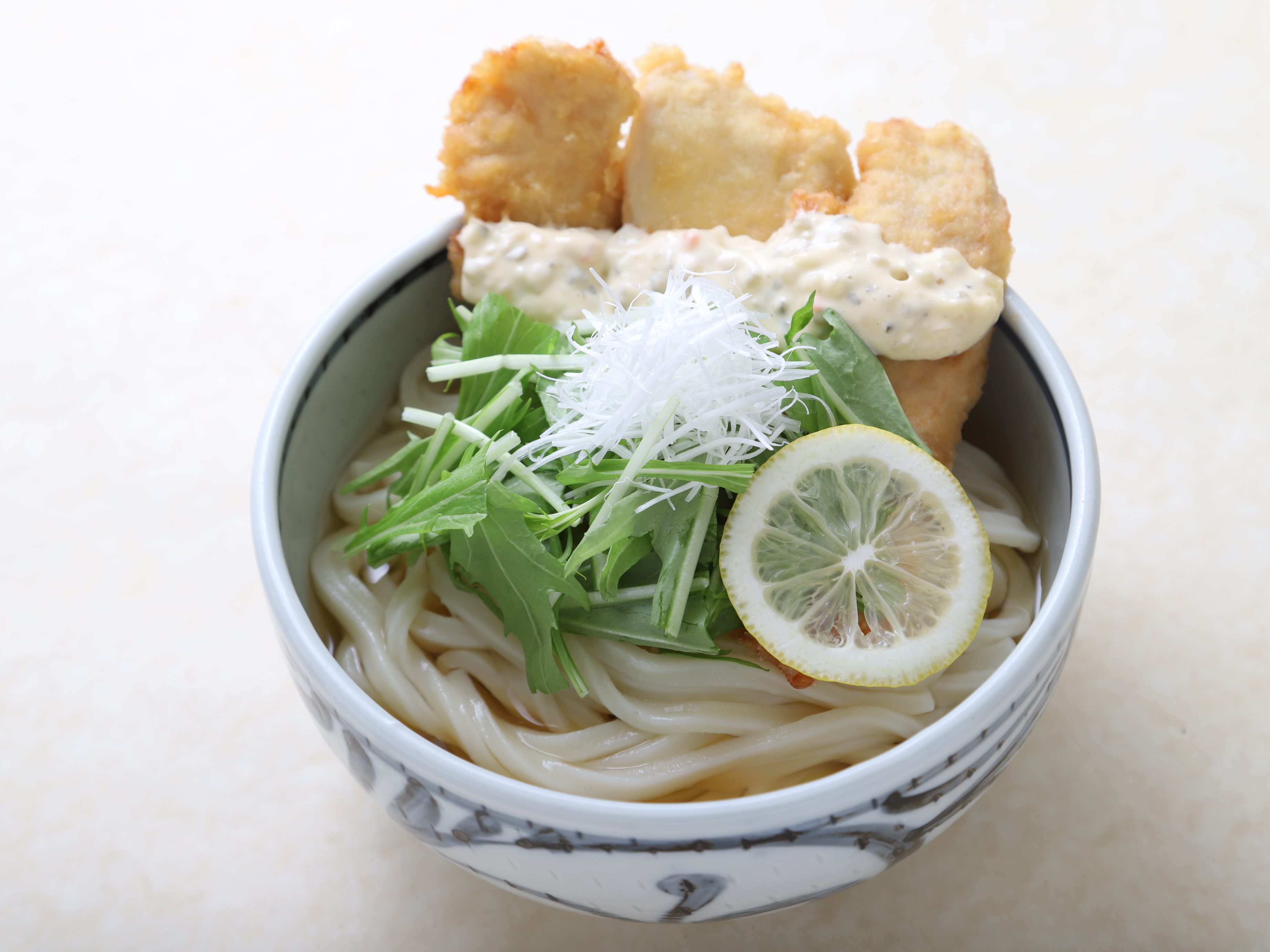 チキン南蛮冷やかけうどん