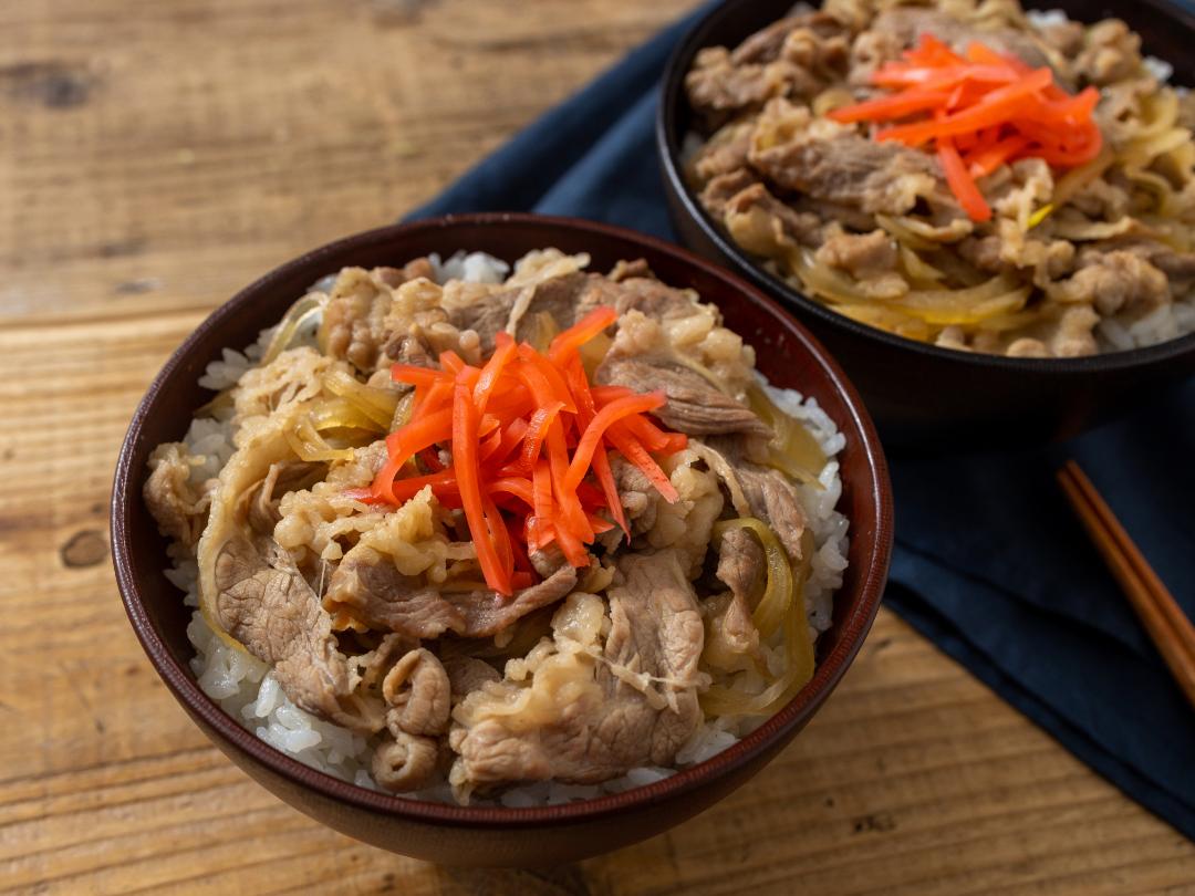 「追いがつおつゆ」だけでカンタン牛丼