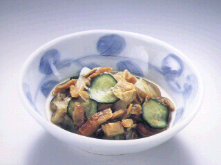 穴子の酢の物