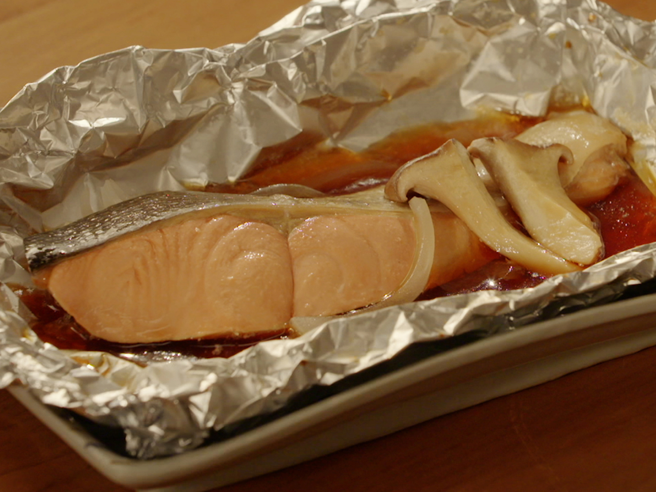 鮭のホイル焼きのレシピ・作り方