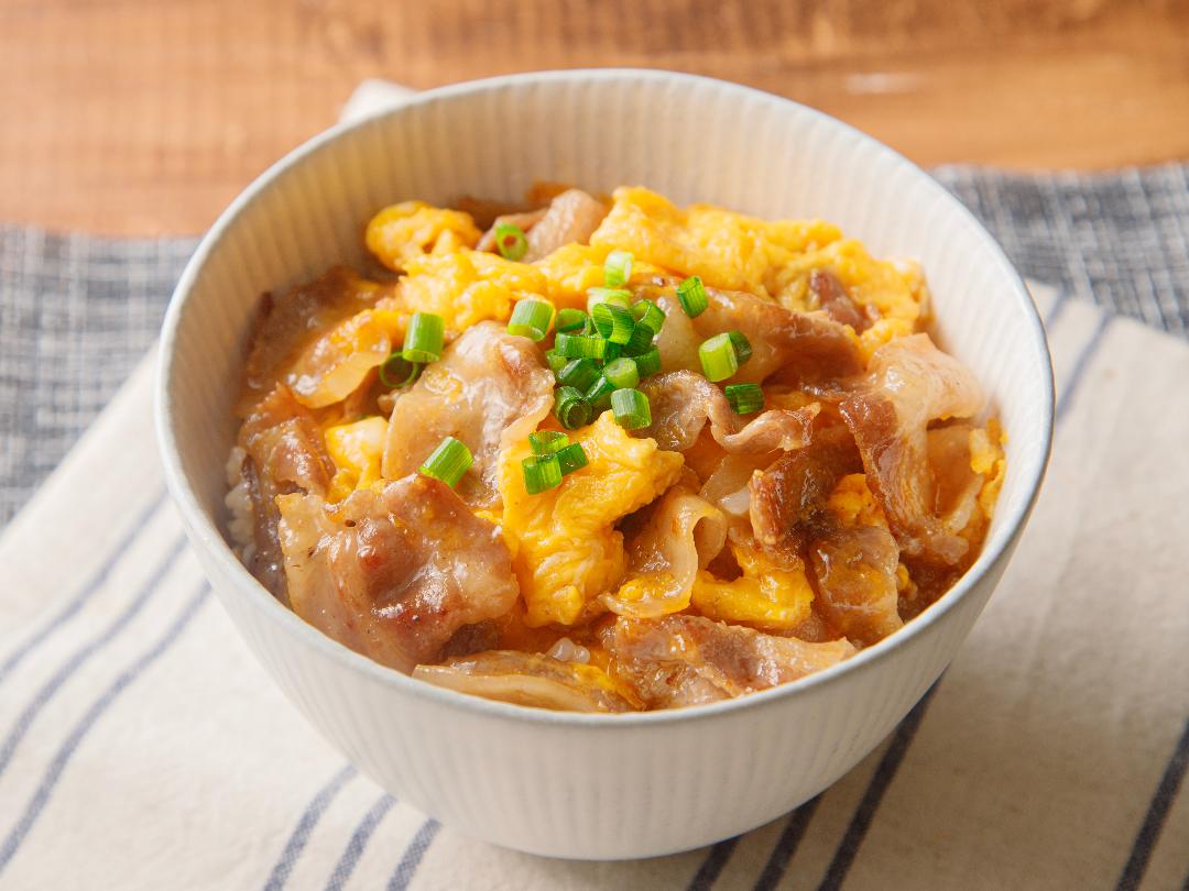 てりたまポーク丼のレシピ・作り方