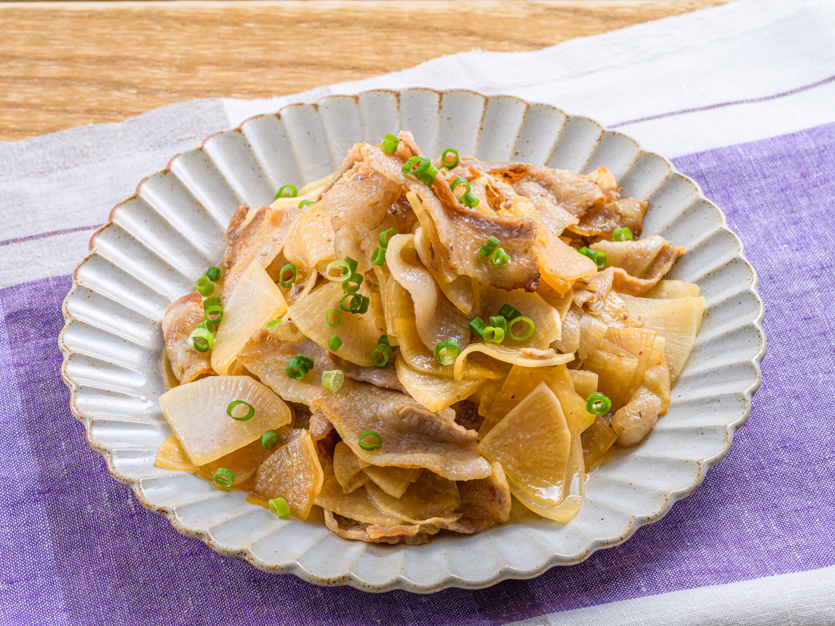 豚肉と大根のさっぱり炒めのレシピ・作り方