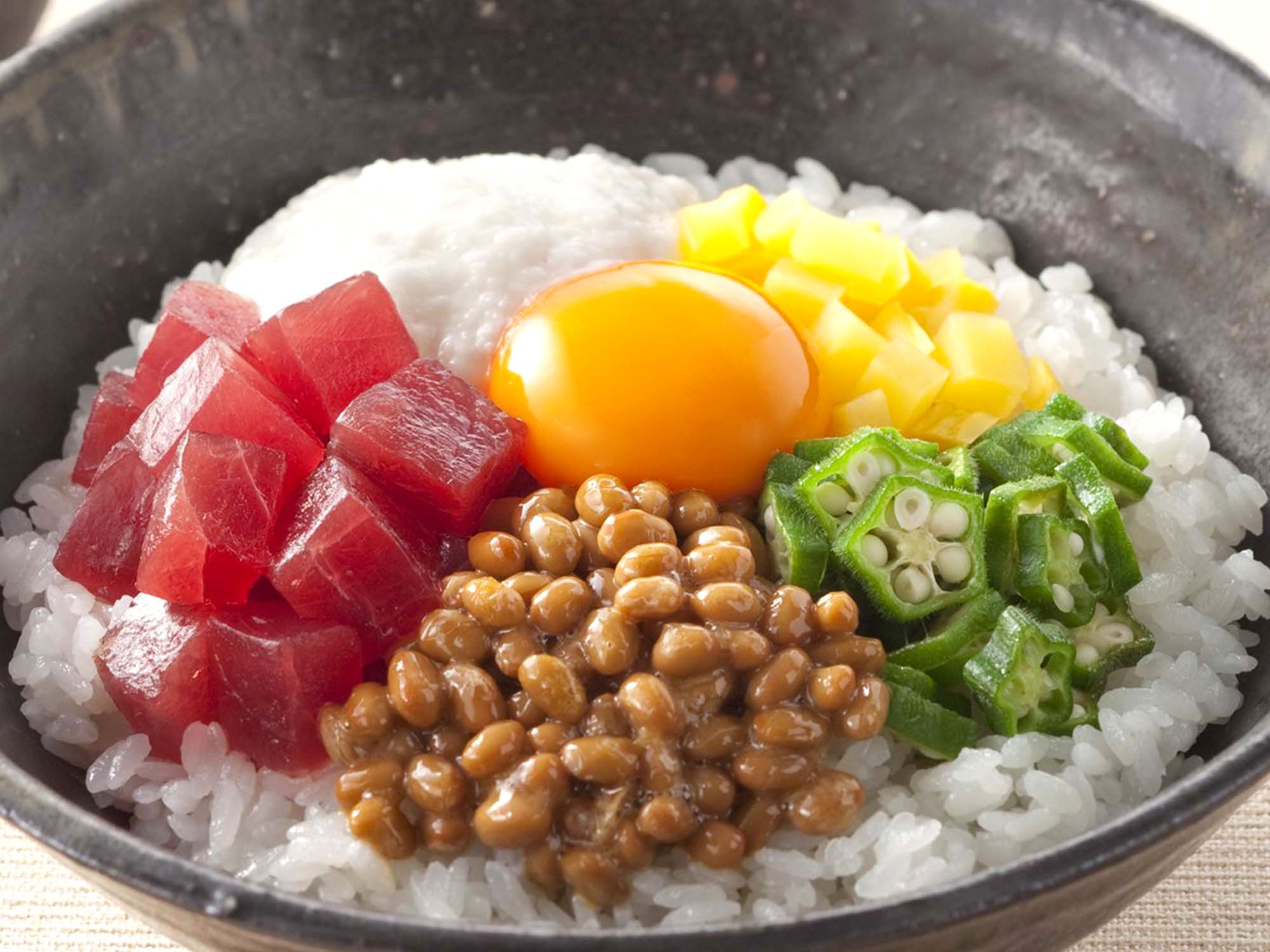 なったまネバネバ丼のレシピ・作り方