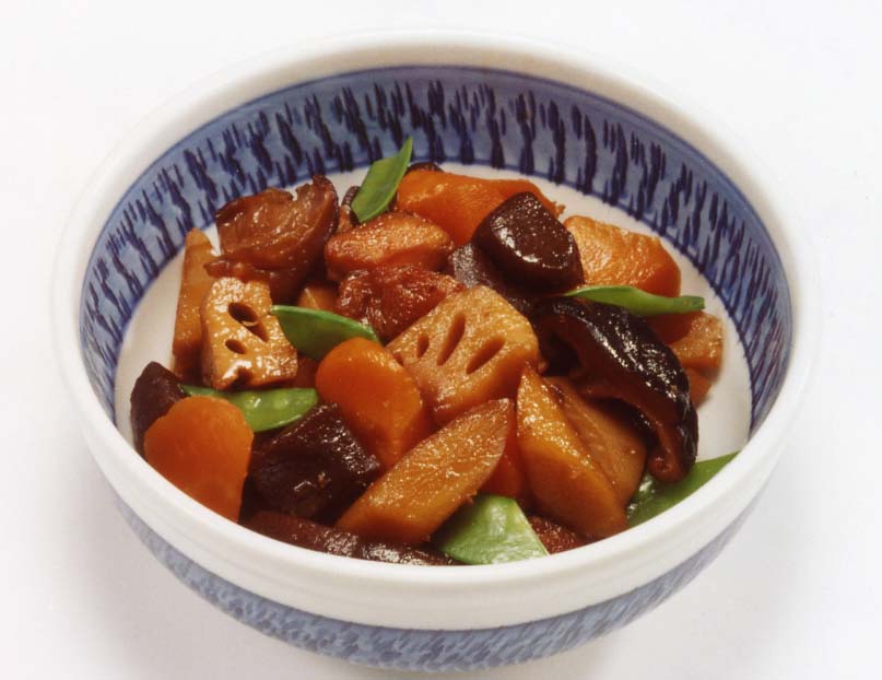 いり鶏（野菜の煮もの）