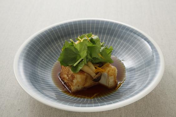 ゆず風味の揚げだし豆腐