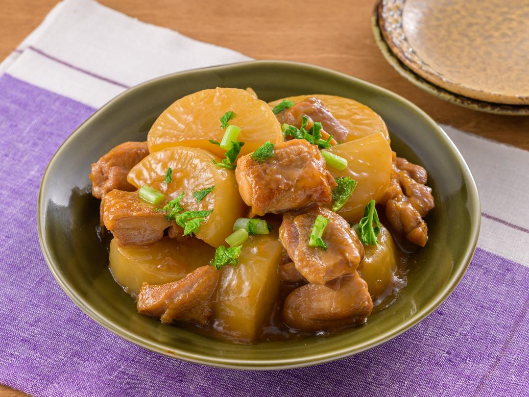 大根と鶏肉のとろみ煮のレシピ・作り方