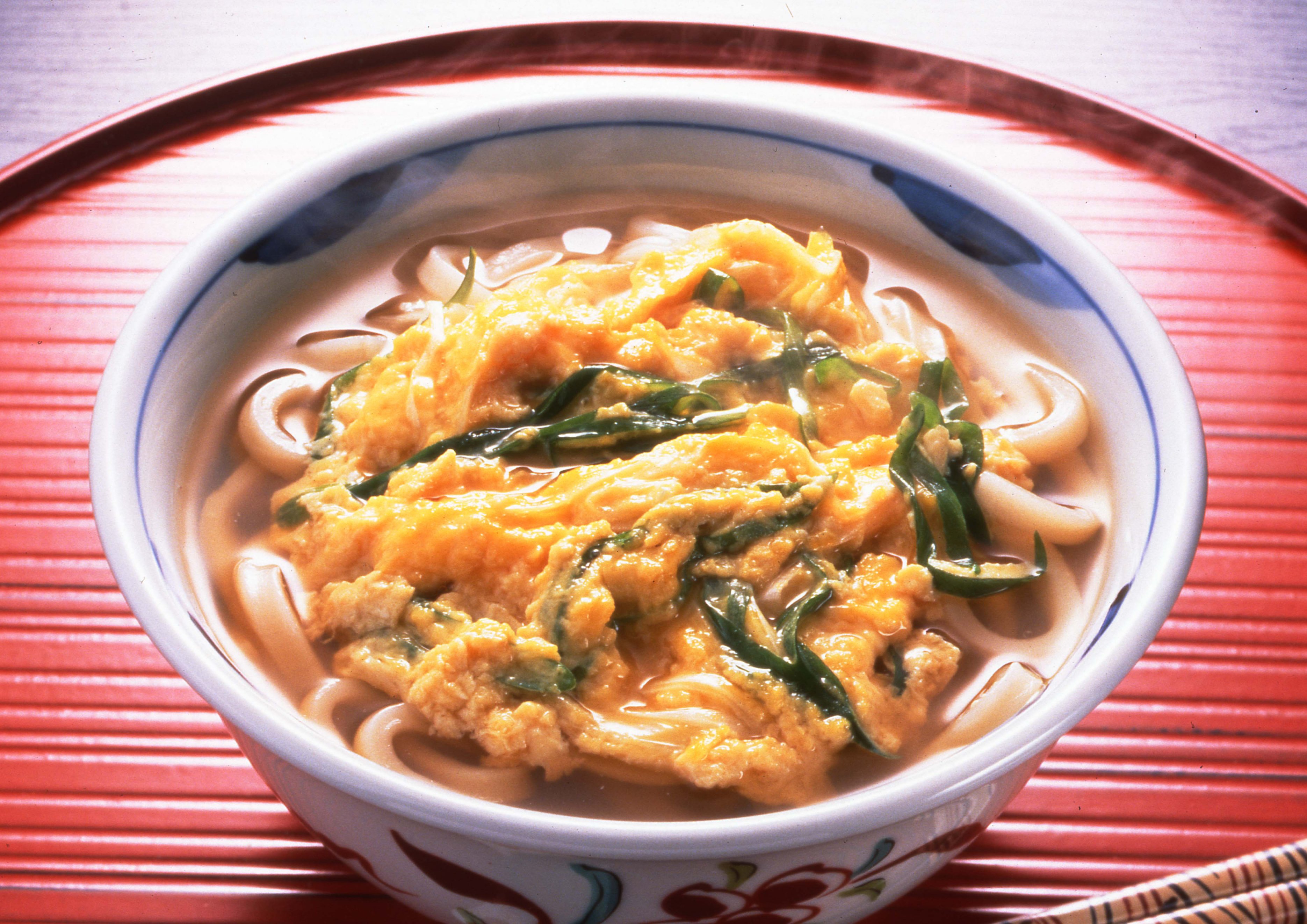鶏のおだしの親子うどんのレシピ・作り方