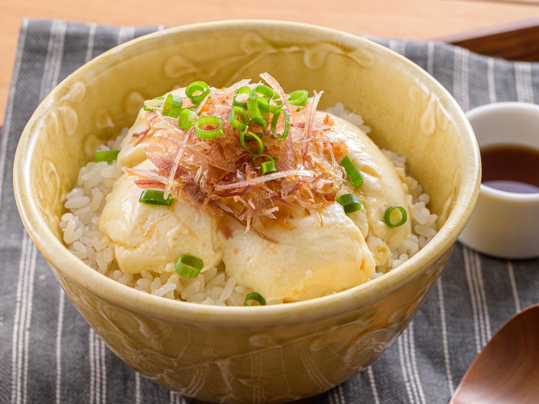 おぼろ豆腐丼