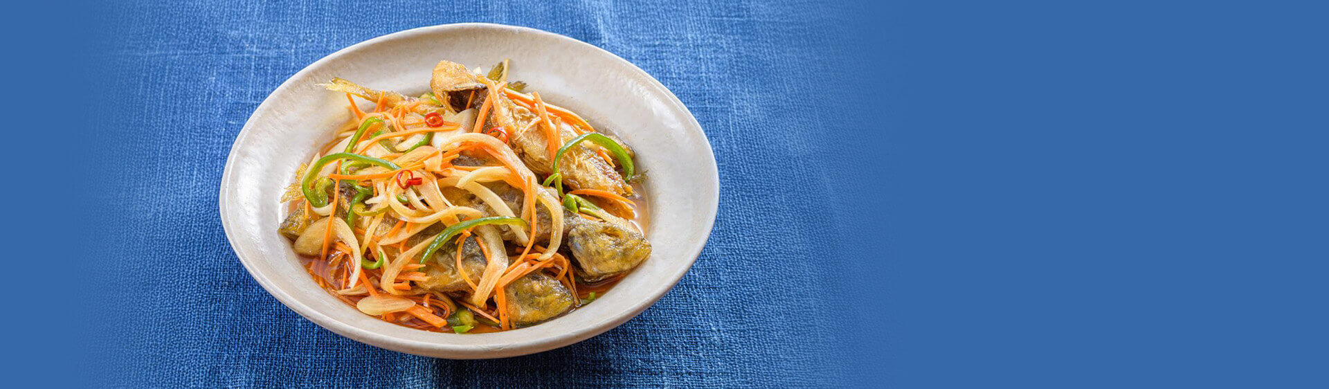 小あじの南蛮漬け