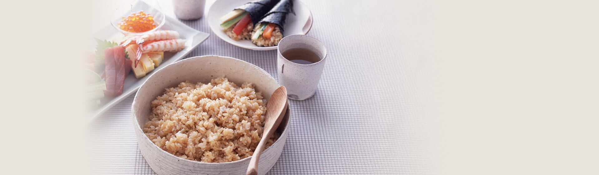 黒酢でつくる手巻き寿司