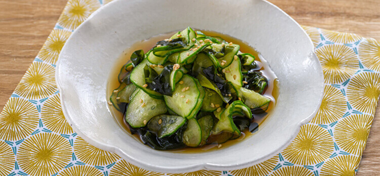 わかめときゅうりの酢のもの