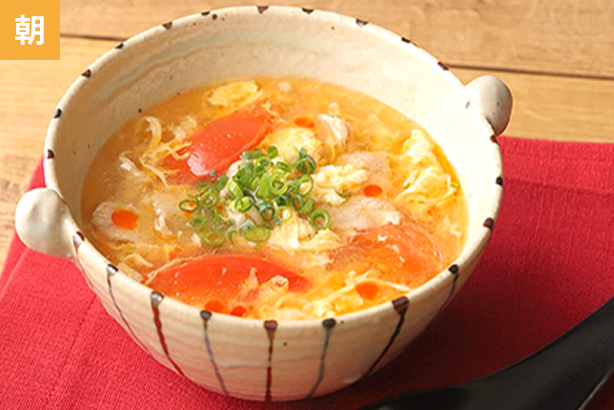 トマトの酸辣湯