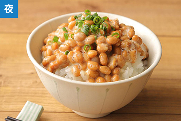 酢納豆ごはん