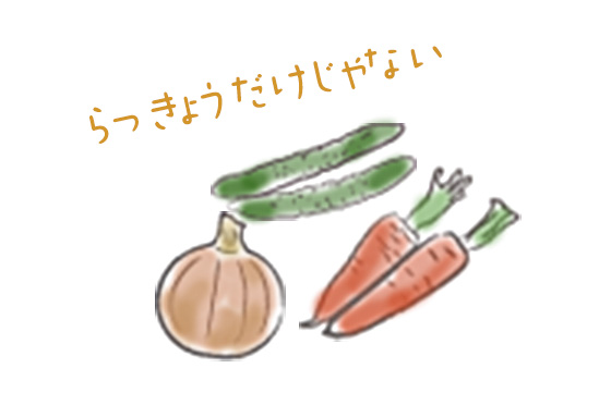 野菜いろいろ、おいしく漬かる