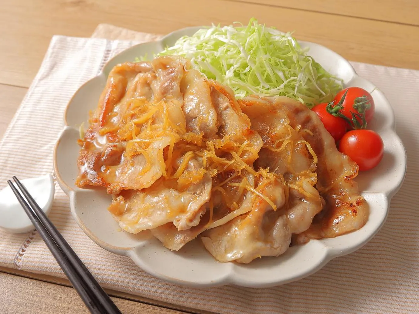 豚肉のしょうが焼き